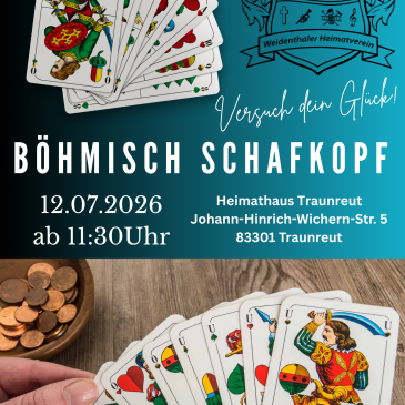 2026 Böhmisch Schafkopfturnier